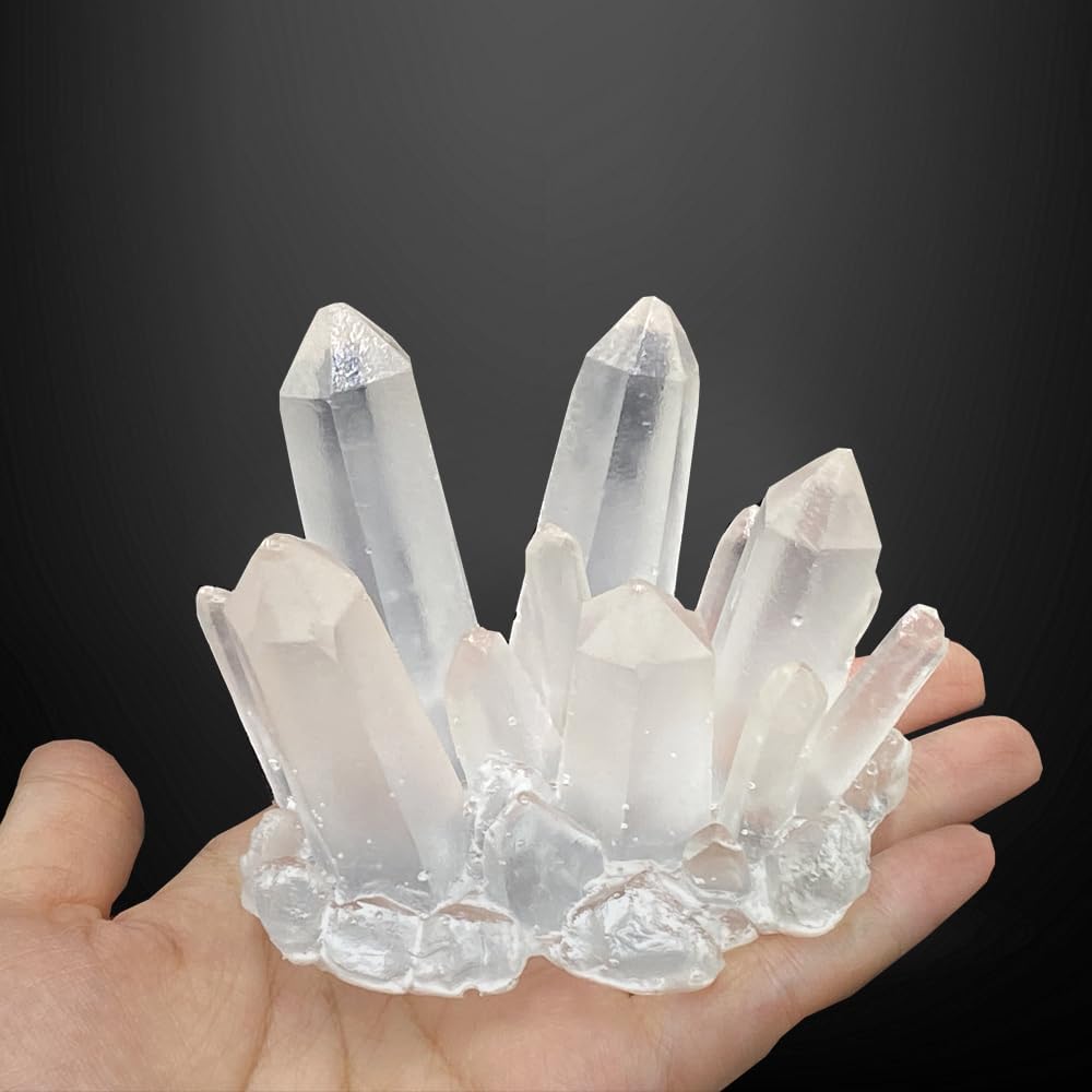 Ethereal Crystal Cluster Ornament