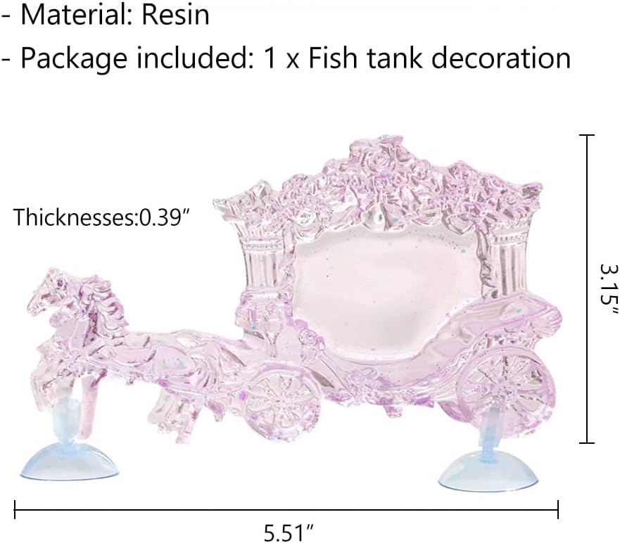 Crystal Dream Carriage Ornament