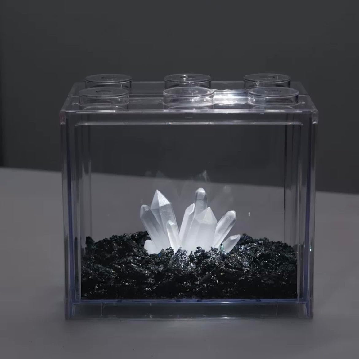 Ethereal Crystal Cluster Ornament