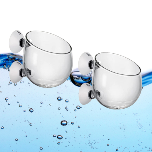 AeroAquarium™ | Glass Flora Holders (Set of 2)