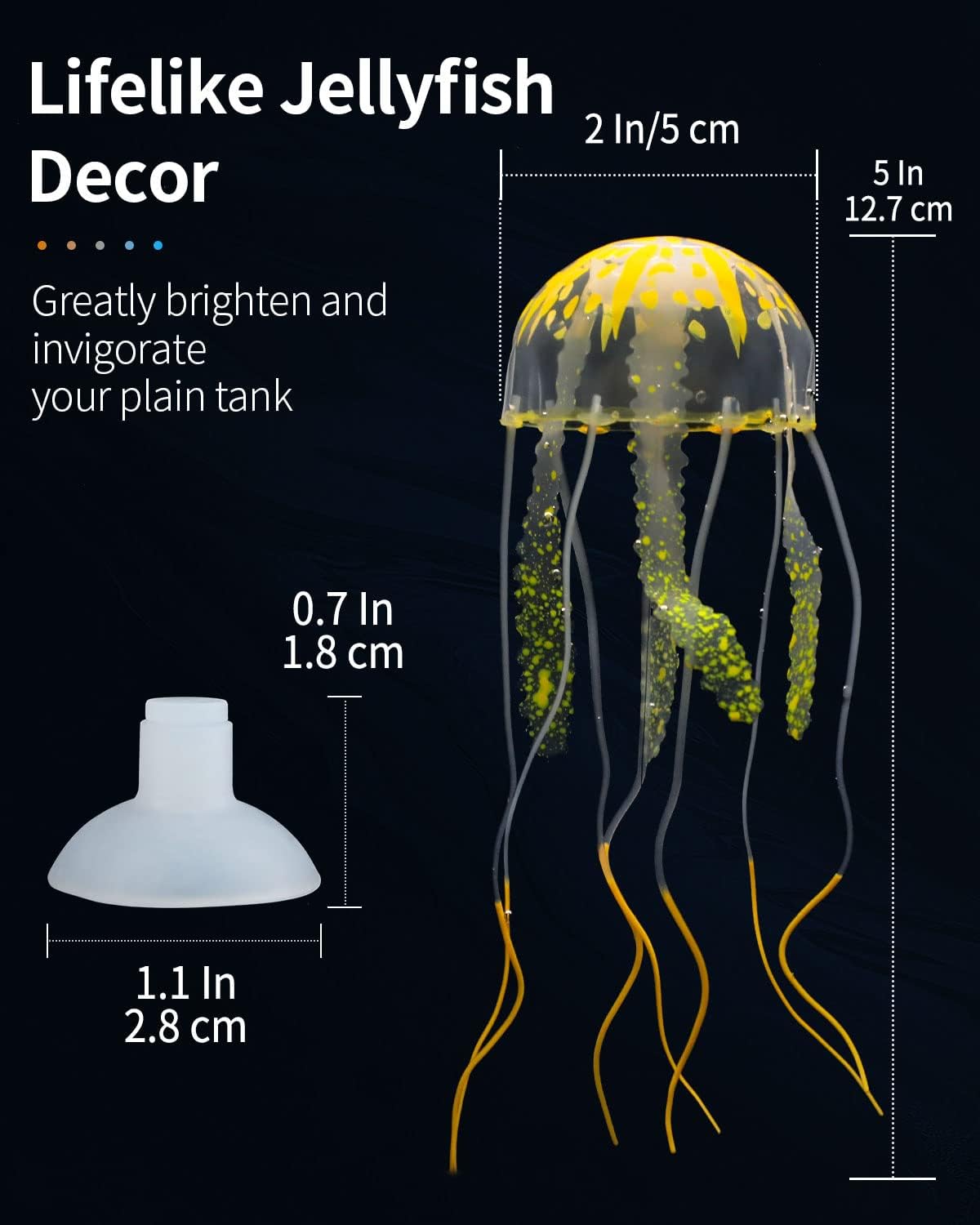 AeroAquarium™ | Glowing Jellyfish (6-Pack)