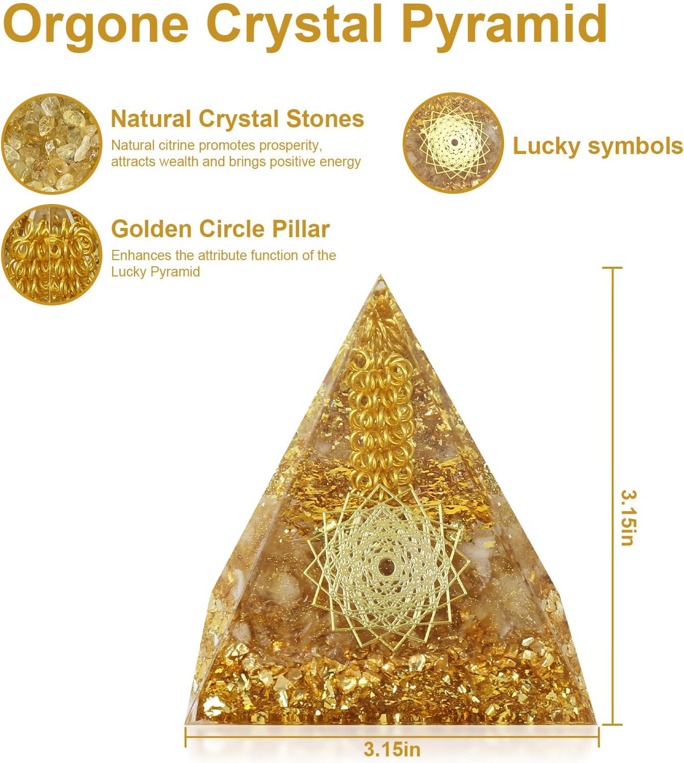 AeroAquarium™ | Orgone Crystal Pyramid