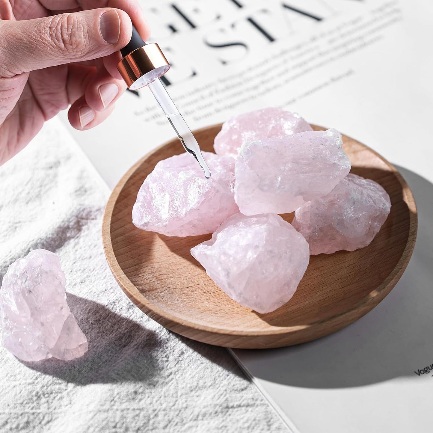 Rose Quartz Sanctuary Stones