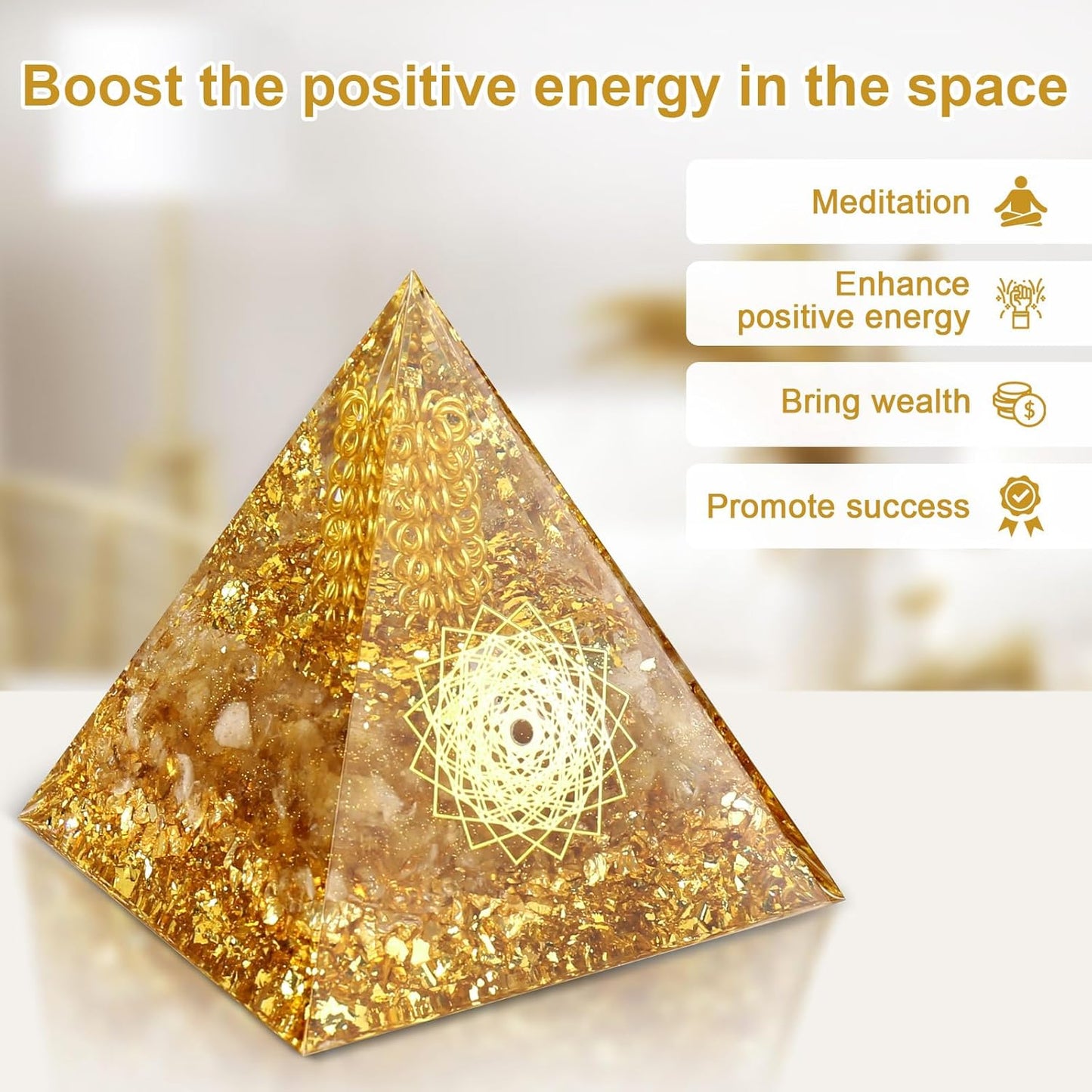 AeroAquarium™ | Orgone Crystal Pyramid