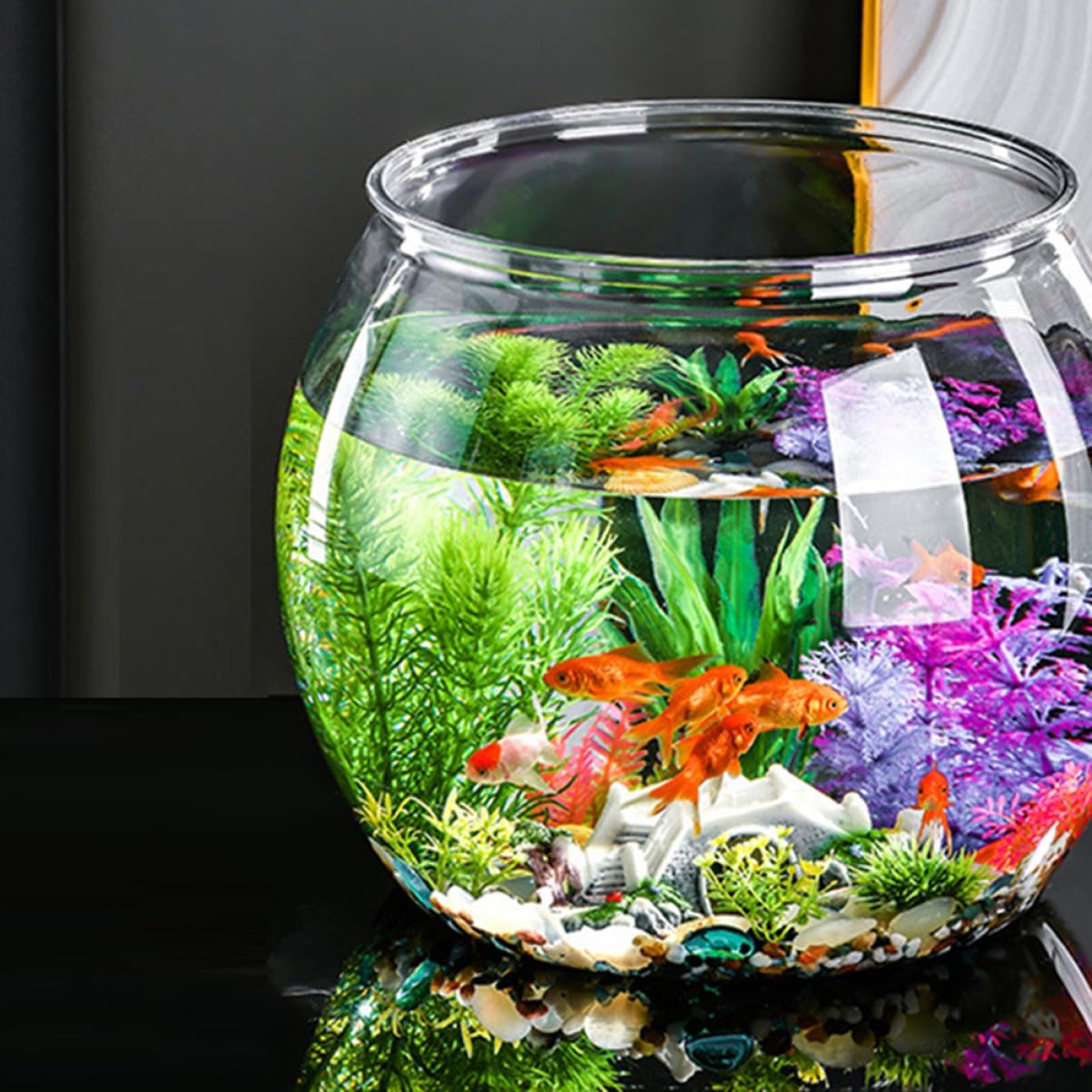 Crystal Sphere Desktop Sanctuary