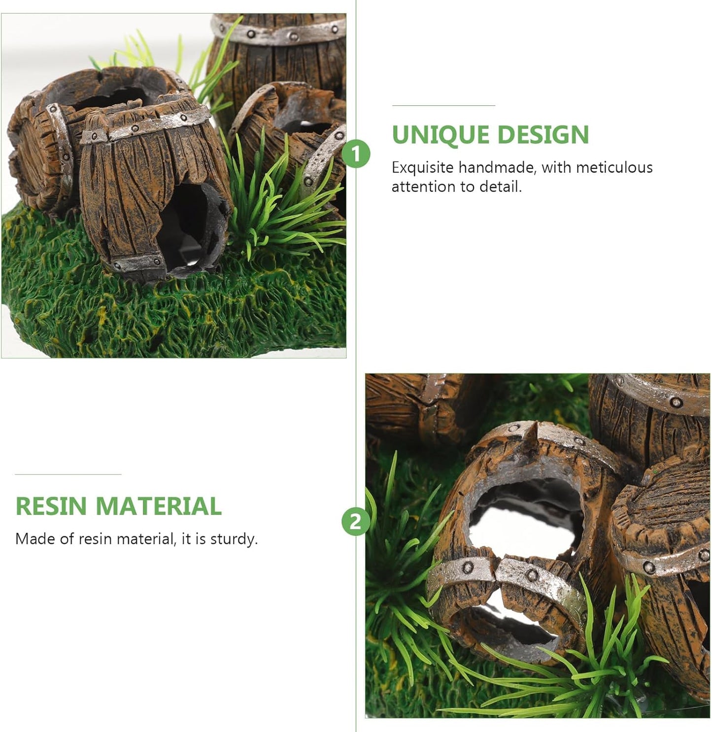 Artisan Rustic Barrel Safety Haven