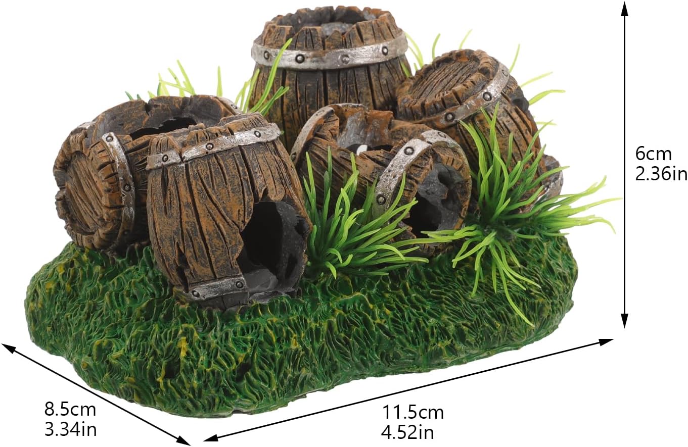 Artisan Rustic Barrel Safety Haven
