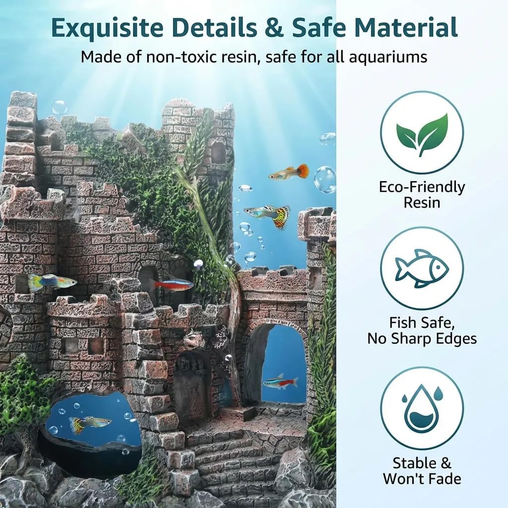 Mystical Bubbling Ruins Castle Sanctuary