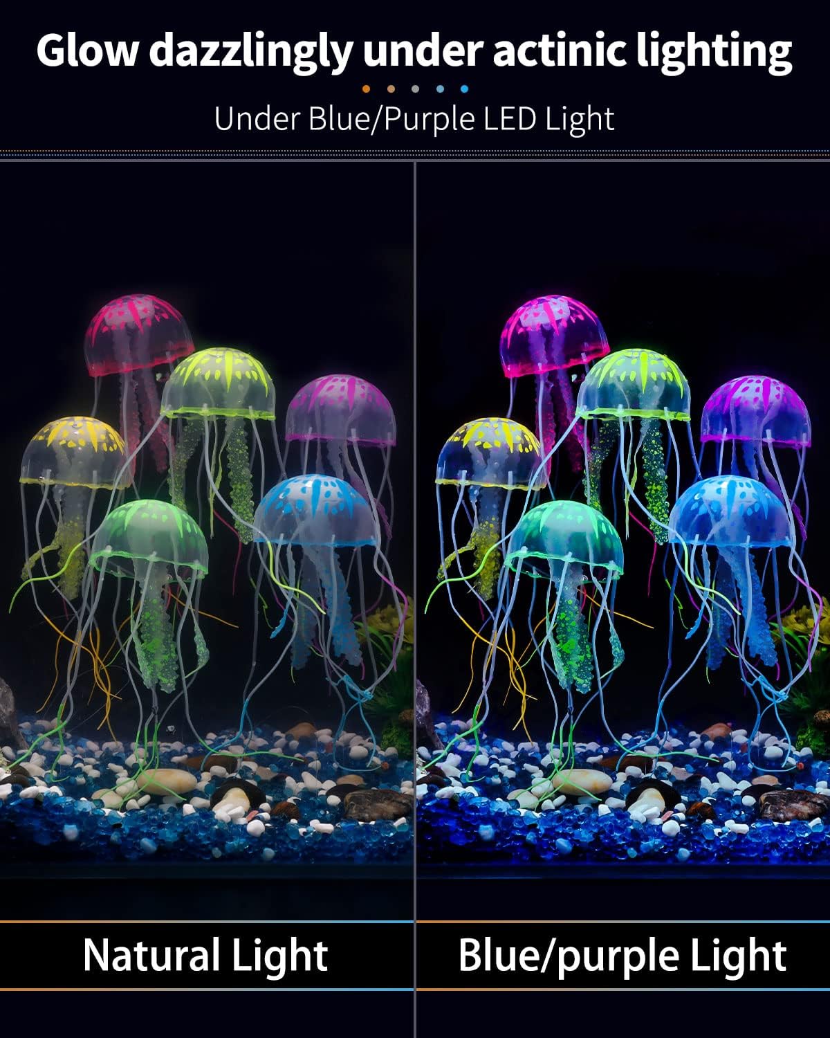 AeroAquarium™ | Glowing Jellyfish (6-Pack)