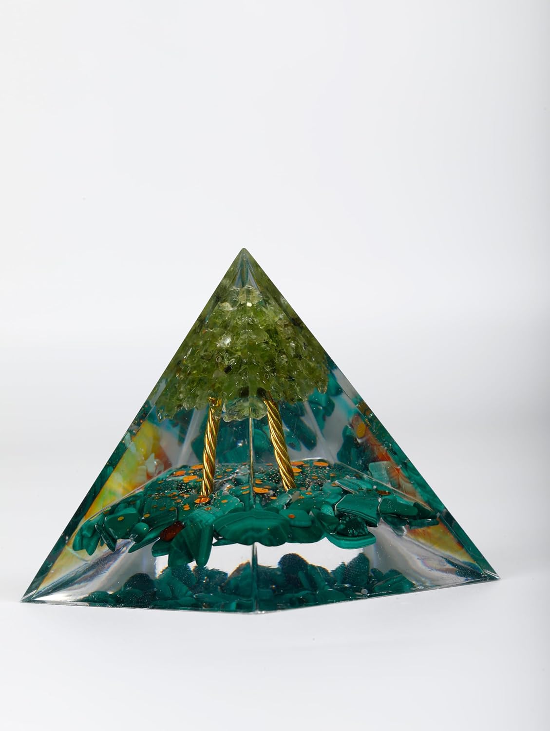 Orgonite Crystal Pyramid | Positive Energy Sanctuary