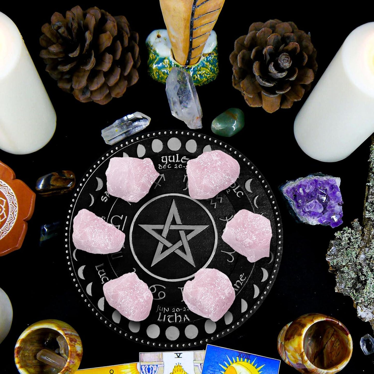 Rose Quartz Sanctuary Stones