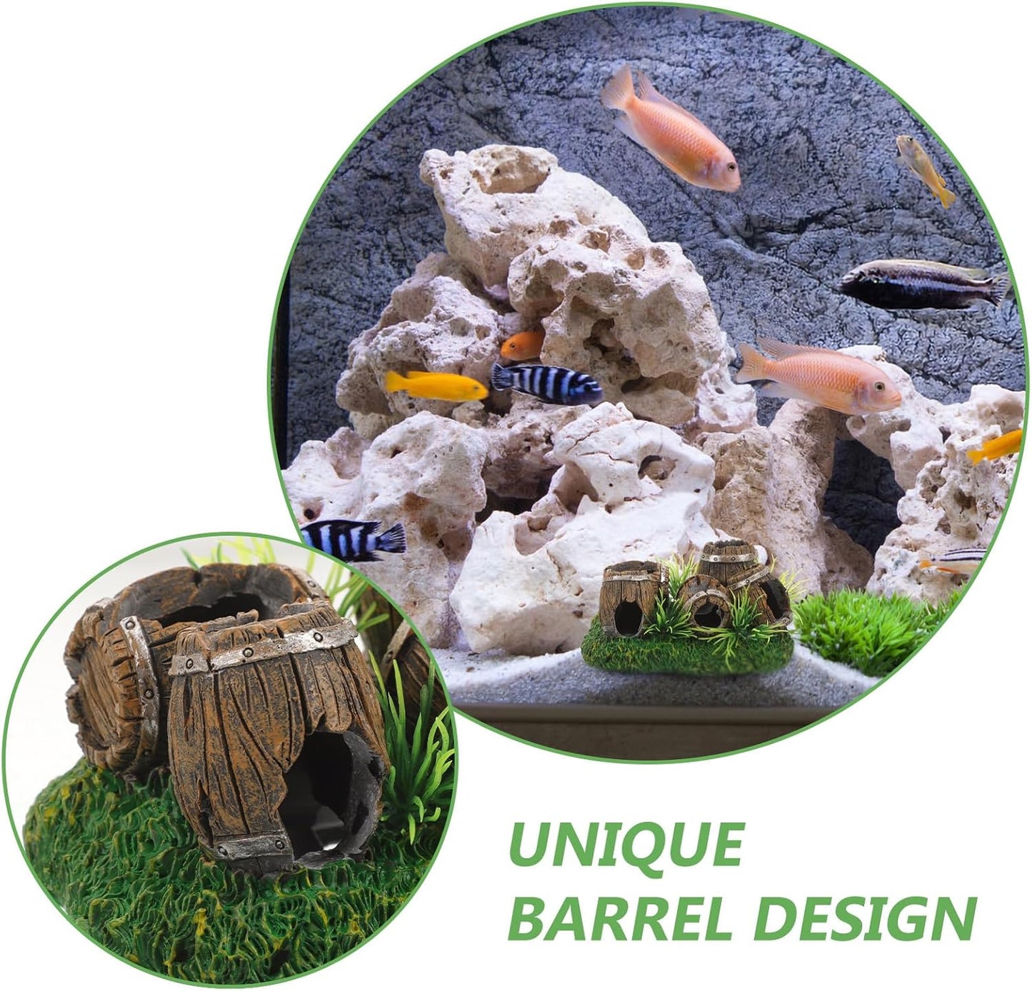Artisan Rustic Barrel Safety Haven