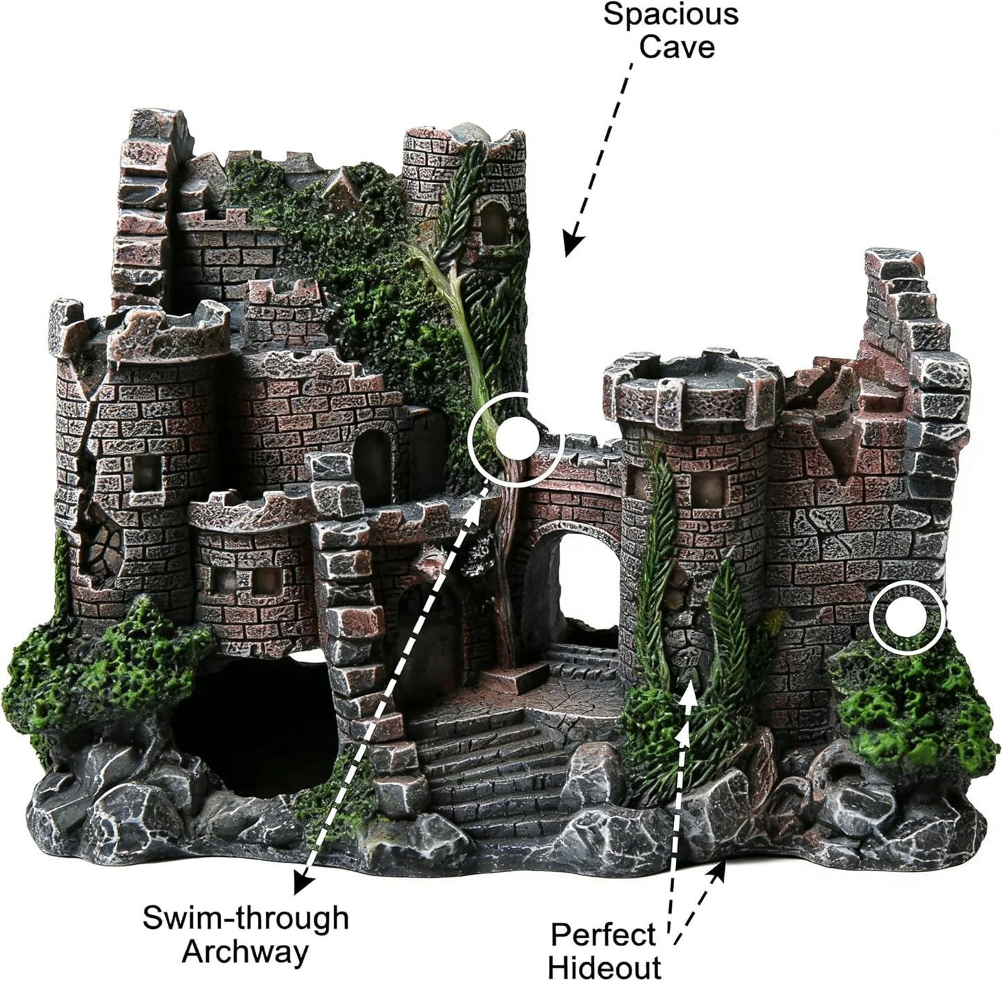 Mystical Bubbling Ruins Castle Sanctuary