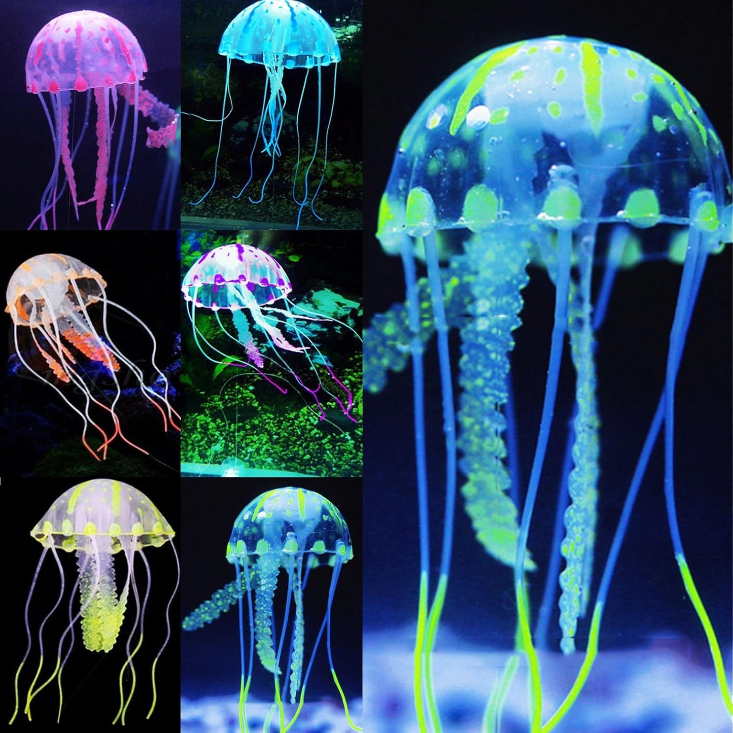 AeroAquarium™ | Glowing Jellyfish (6-Pack)