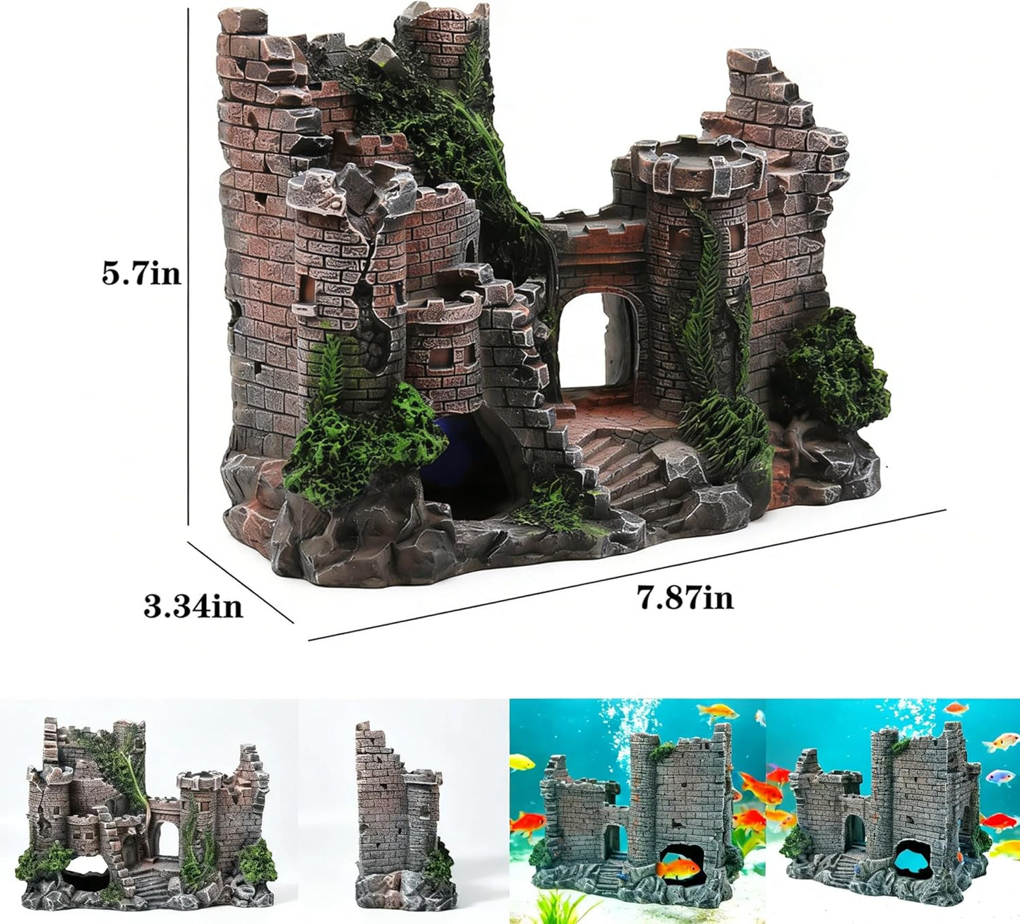 Mystical Bubbling Ruins Castle Sanctuary