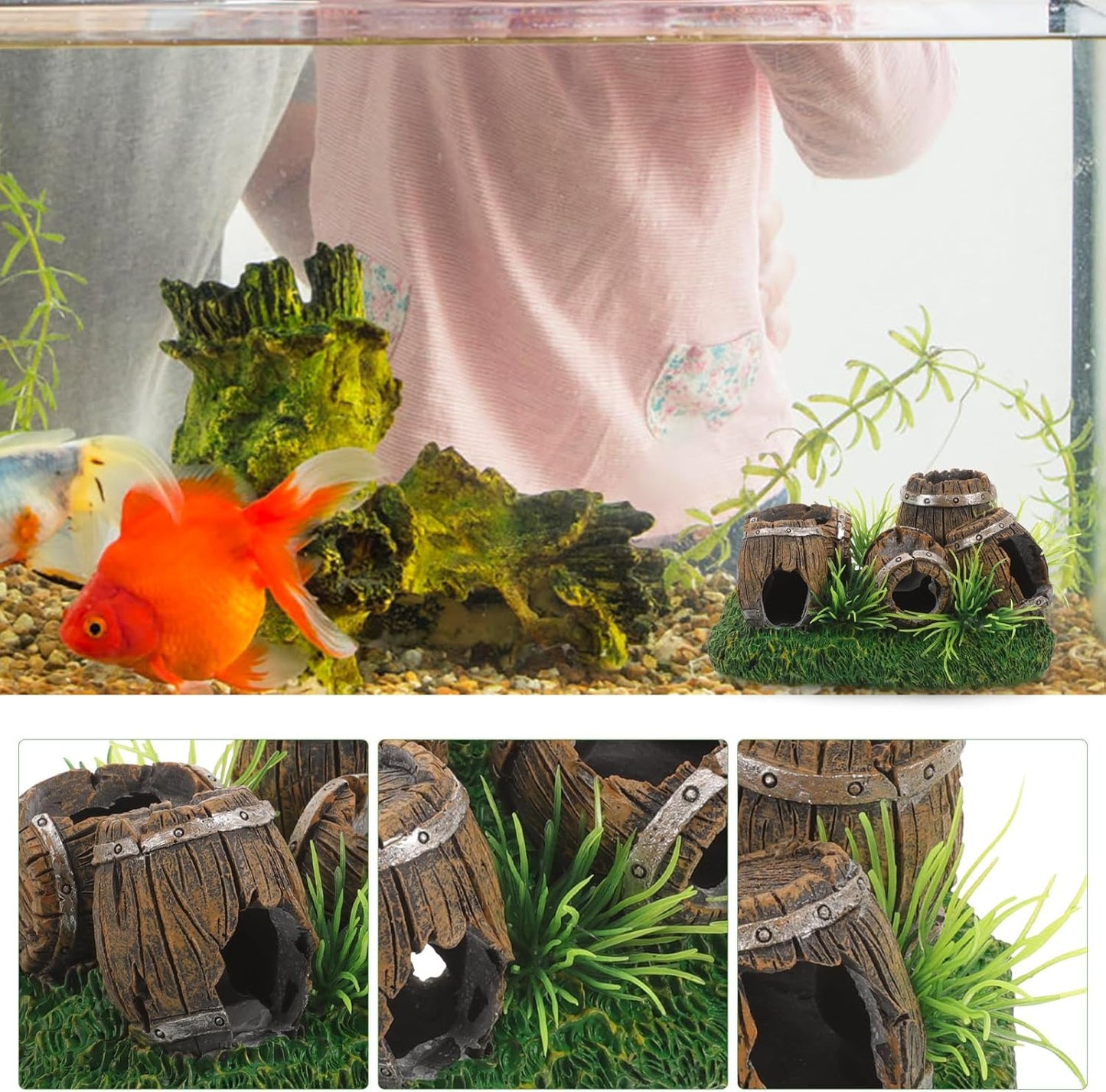 Artisan Rustic Barrel Safety Haven