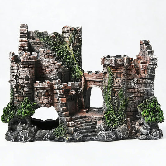 Mystical Bubbling Ruins Castle Sanctuary